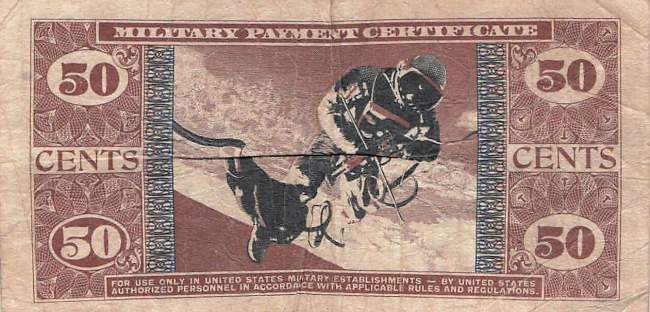 USA MPC Series 681 p.M78 50 Cents 1969 F-